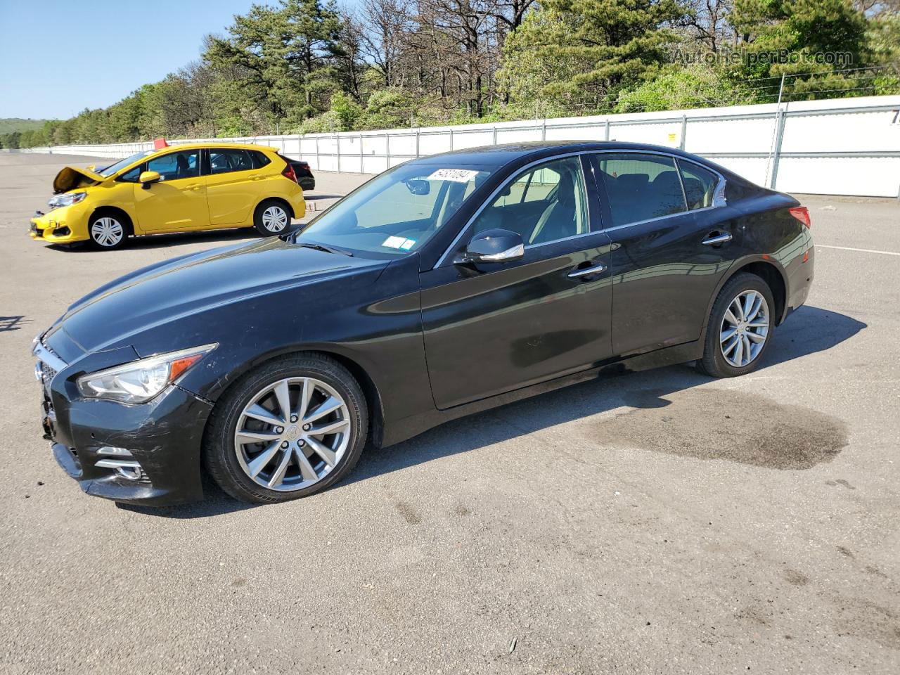 2016 Infiniti Q50 Premium Black vin: JN1EV7AR1GM345086