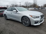 2016 Infiniti Q50 Premium Silver vin: JN1EV7AR1GM345721