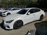 2018 Infiniti Q50 Luxe White vin: JN1EV7AR1JM436138