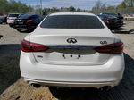 2018 Infiniti Q50 Luxe White vin: JN1EV7AR1JM436138