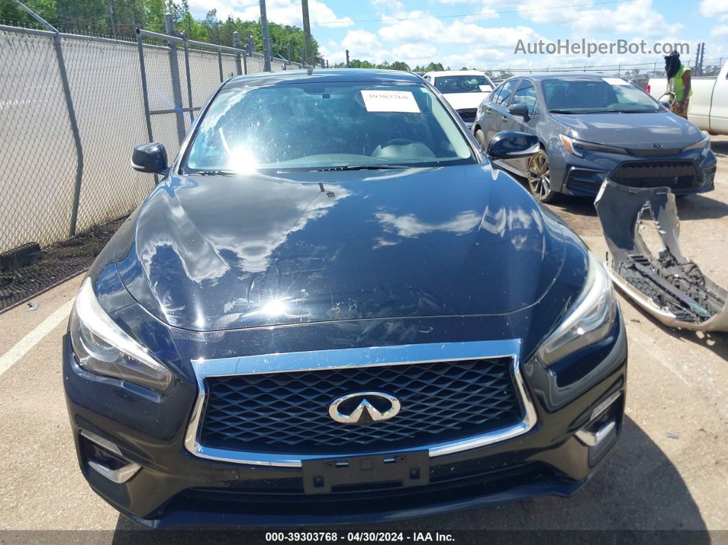 2018 Infiniti Q50 3.0t Luxe Black vin: JN1EV7AR1JM436172