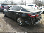 2018 Infiniti Q50 3.0t Luxe Черный vin: JN1EV7AR1JM443042