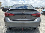 2018 Infiniti Q50 Luxe Gray vin: JN1EV7AR1JM611696