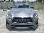 2018 Infiniti Q50 Luxe Серый vin: JN1EV7AR1JM611696