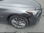 2018 Infiniti Q50 3.0t Luxe Gray vin: JN1EV7AR1JM612136