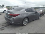 2018 Infiniti Q50 3.0t Luxe Gray vin: JN1EV7AR1JM612136