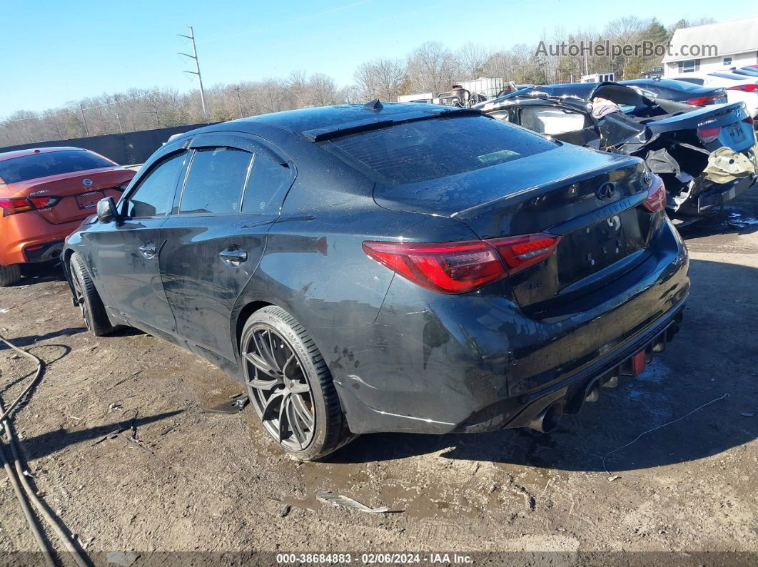 2019 Infiniti Q50 3.0t Sport Black vin: JN1EV7AR1KM550870