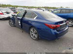 2019 Infiniti Q50 3.0t Sport Blue vin: JN1EV7AR1KM551372