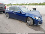 2019 Infiniti Q50 3.0t Sport Синий vin: JN1EV7AR1KM551372