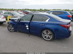 2019 Infiniti Q50 3.0t Sport Blue vin: JN1EV7AR1KM551372