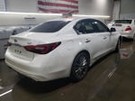 2019 Infiniti Q50 Luxe White vin: JN1EV7AR1KM551761