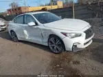 2019 Infiniti Q50 3.0t Luxe/3.0t Signature Edition/3.0t Sport Белый vin: JN1EV7AR1KM553896