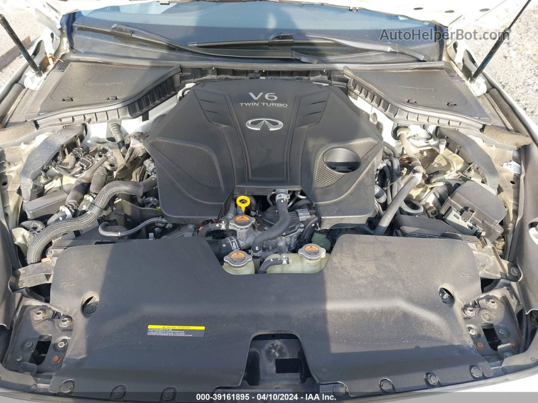 2019 Infiniti Q50 3.0t Luxe/3.0t Signature Edition/3.0t Sport Белый vin: JN1EV7AR1KM553896