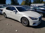 2019 Infiniti Q50 Luxe White vin: JN1EV7AR1KM556569