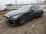 2019 Infiniti Q50 Luxe Черный vin: JN1EV7AR1KM591550