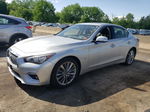 2019 Infiniti Q50 Luxe Silver vin: JN1EV7AR1KM593184