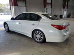 2016 Infiniti Q50 Premium White vin: JN1EV7AR2GM343749