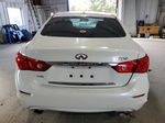 2016 Infiniti Q50 Premium White vin: JN1EV7AR2GM343749