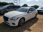 2018 Infiniti Q50 Luxe White vin: JN1EV7AR2JM430428