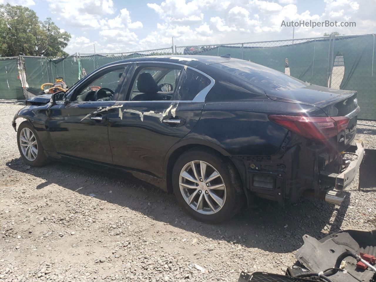 2018 Infiniti Q50 Luxe Black vin: JN1EV7AR2JM431305