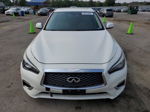 2018 Infiniti Q50 Luxe White vin: JN1EV7AR2JM433684