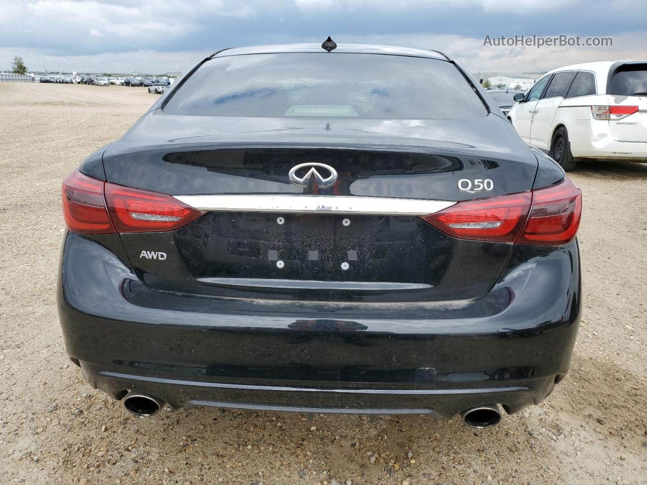 2018 Infiniti Q50 Luxe Black vin: JN1EV7AR2JM433782