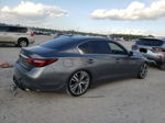 2018 Infiniti Q50 Luxe Серый vin: JN1EV7AR2JM437167