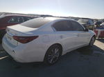 2018 Infiniti Q50 Luxe White vin: JN1EV7AR2JM442952