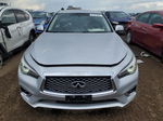 2018 Infiniti Q50 Luxe Silver vin: JN1EV7AR2JM444622