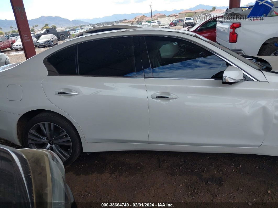 2019 Infiniti Q50 3.0t Sport Белый vin: JN1EV7AR2KM551185