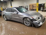 2019 Infiniti Q50 Luxe Gray vin: JN1EV7AR2KM552417