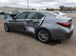 2019 Infiniti Q50 Luxe Charcoal vin: JN1EV7AR2KM554250