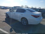 2019 Infiniti Q50 3.0t Luxe White vin: JN1EV7AR2KM555592