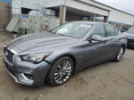 2019 Infiniti Q50 Luxe Gray vin: JN1EV7AR2KM557908