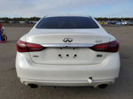 2019 Infiniti Q50 Luxe White vin: JN1EV7AR2KM594294