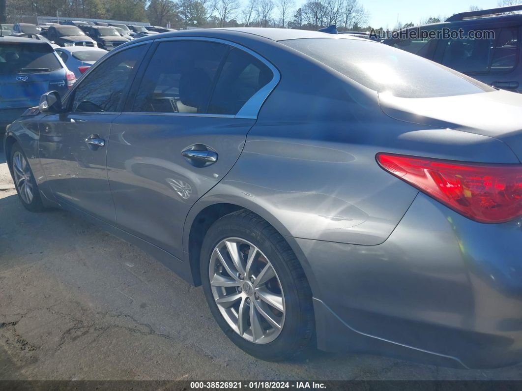 2016 Infiniti Q50 3.0t Premium Gray vin: JN1EV7AR3GM340519