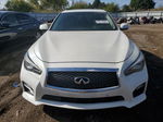 2016 Infiniti Q50 Premium White vin: JN1EV7AR3GM341024