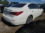 2016 Infiniti Q50 Premium White vin: JN1EV7AR3GM341024