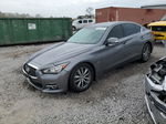 2016 Infiniti Q50 Premium Gray vin: JN1EV7AR3GM344439