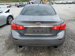 2016 Infiniti Q50 Premium Gray vin: JN1EV7AR3GM344439