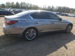 2018 Infiniti Q50 Luxe Silver vin: JN1EV7AR3JM430759