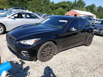 2018 Infiniti Q50 Luxe Black vin: JN1EV7AR3JM433886