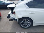 2018 Infiniti Q50 3.0t Luxe White vin: JN1EV7AR3JM435945