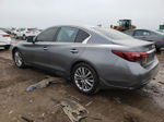 2018 Infiniti Q50 Luxe Gray vin: JN1EV7AR3JM442376