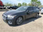 2018 Infiniti Q50 Luxe Черный vin: JN1EV7AR3JM442653