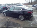 2018 Infiniti Q50 3.0t Luxe Черный vin: JN1EV7AR3JM445259