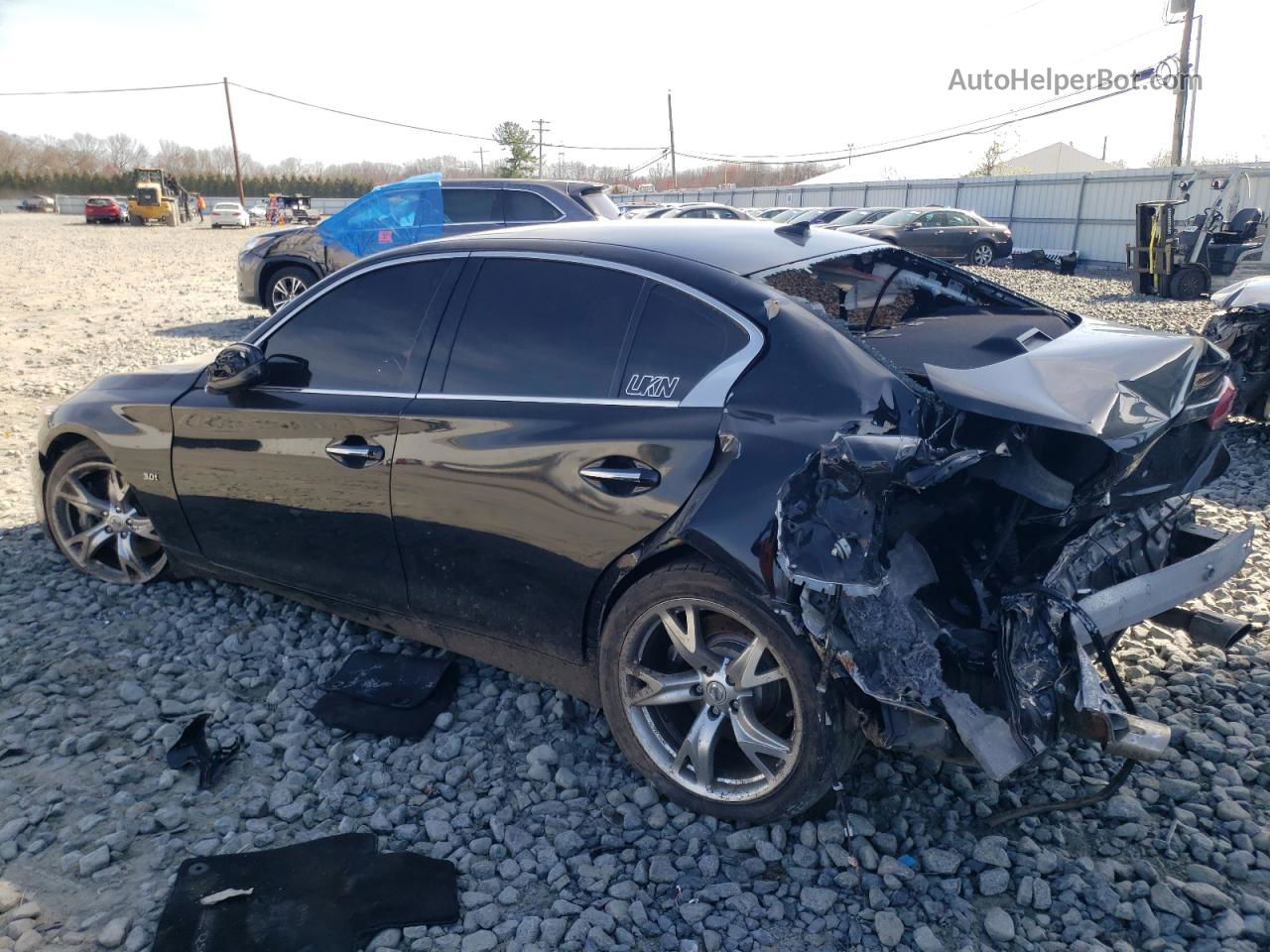 2019 Infiniti Q50 Luxe Black vin: JN1EV7AR3KM550353