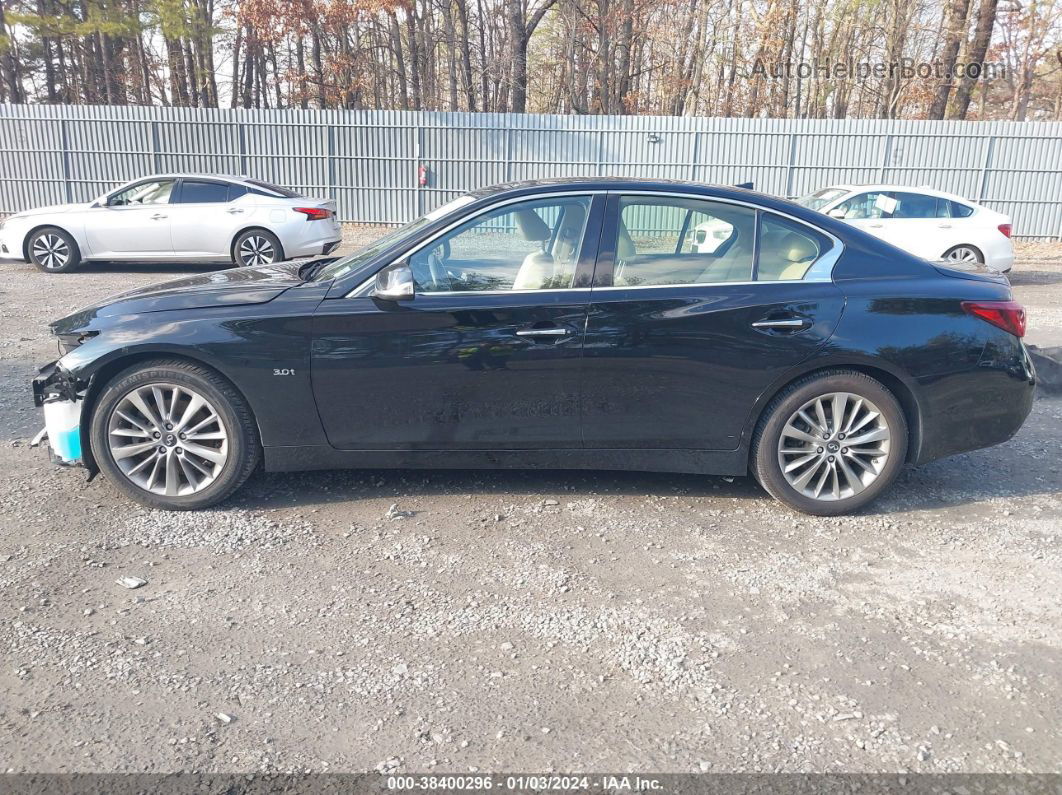 2019 Infiniti Q50 3.0t Luxe Black vin: JN1EV7AR3KM552331