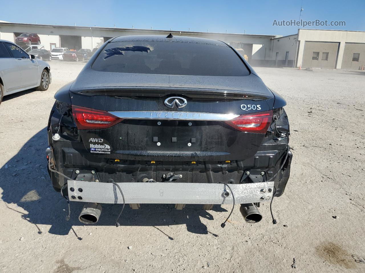 2019 Infiniti Q50 Luxe Black vin: JN1EV7AR3KM590013