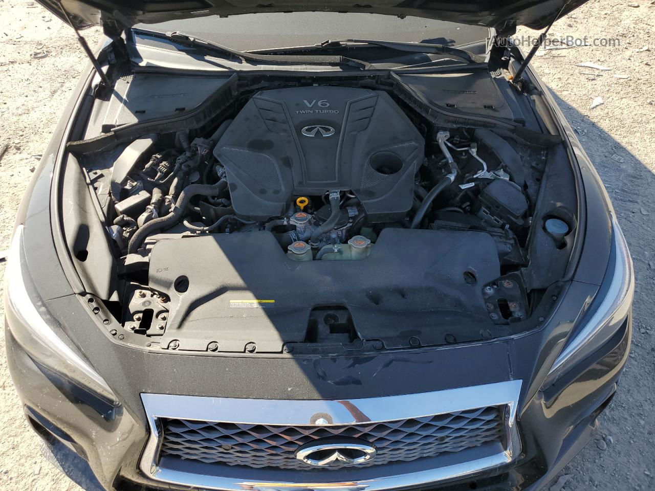 2019 Infiniti Q50 Luxe Black vin: JN1EV7AR3KM590013